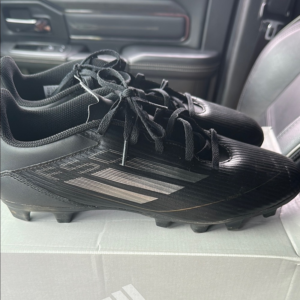 Adidas Black Soccer Cleats